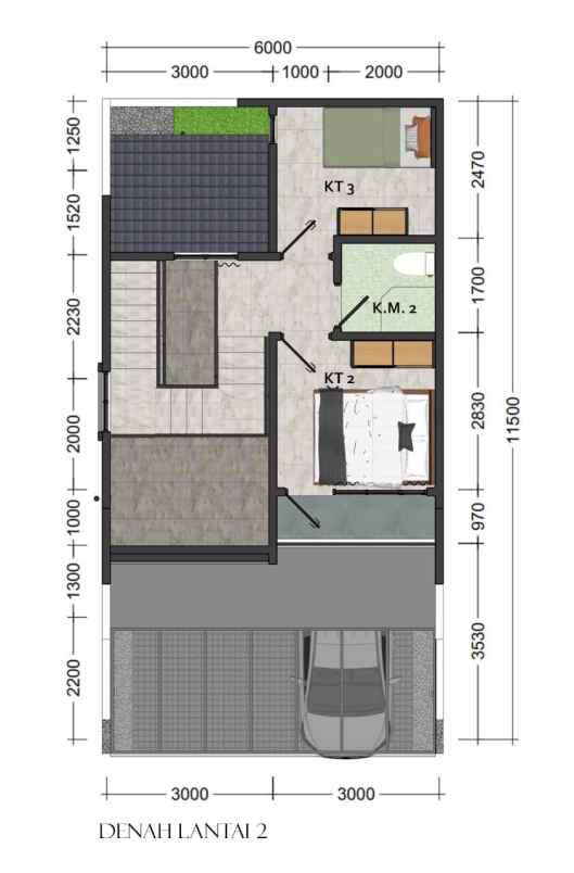 rumah ready design scandinavian kota bekasi