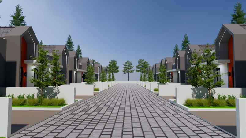 rumah scandinavian murah dengan bonus promo lengkap
