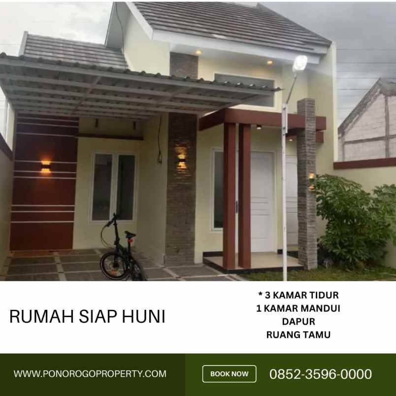 rumah siap huni ngawi strategis