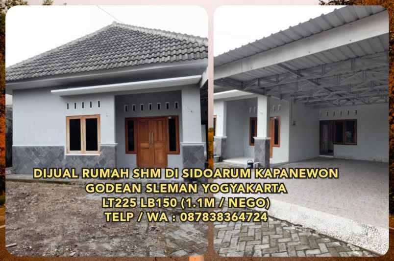 rumah sidoarum kapanewon godean