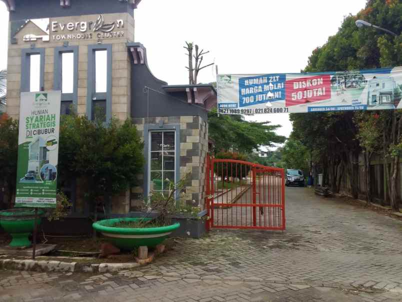 rumah syariah 2 lantai cileungsi bogor dekat tol