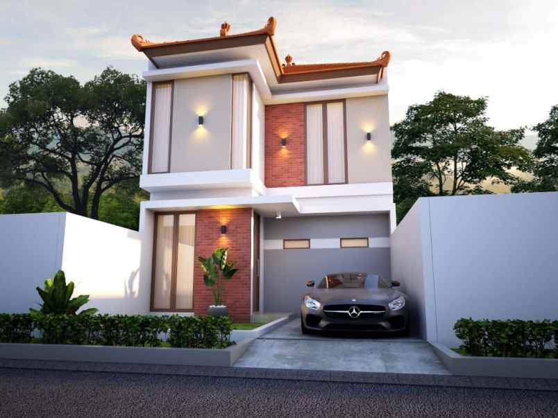 rumah villa modern minimalis kota batu
