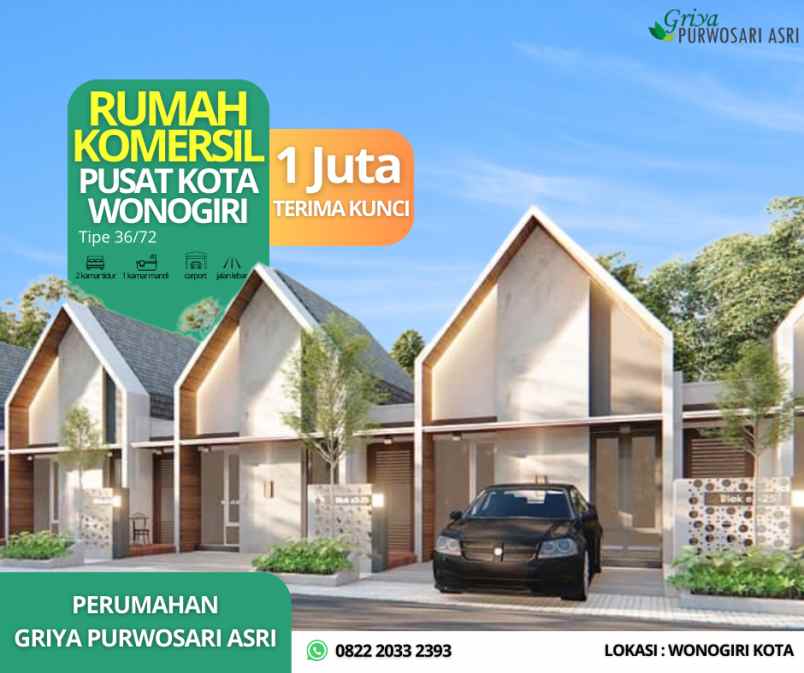 satu juta dapat rumah diwonogiri kota