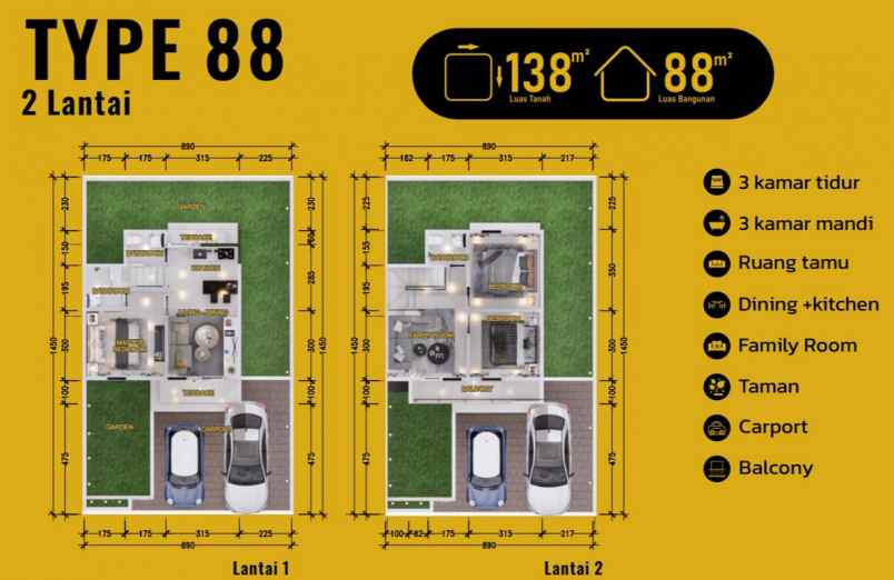 symphonic residence rumah dekat kampus uii jogja