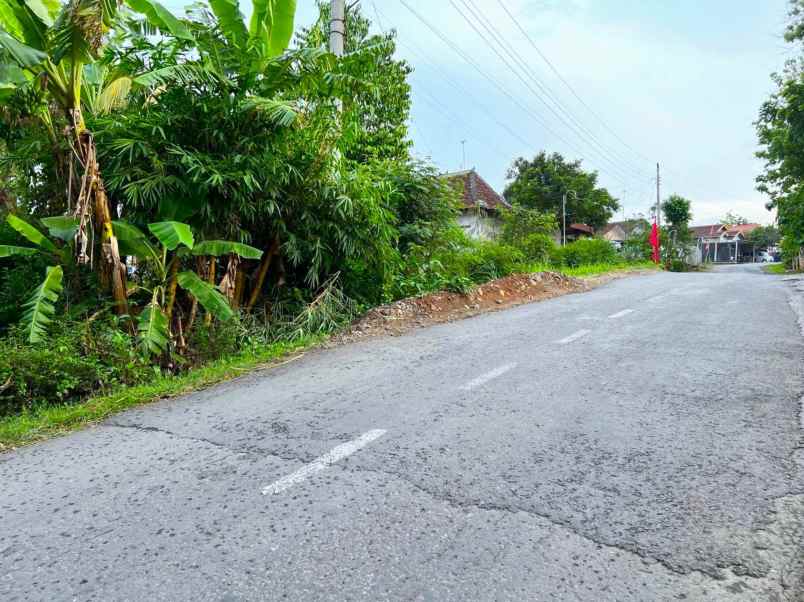 tanah 125 juta tepi jl raya kerjo karanganyar