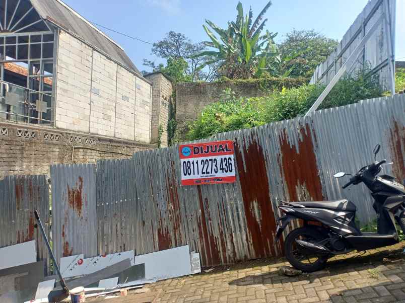 tanah 3jt an di cihanjuang siap bangun lebar muka 7x14