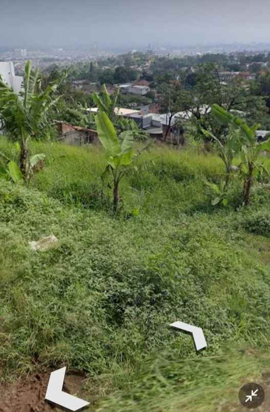 tanah downslope di padasuka bandung