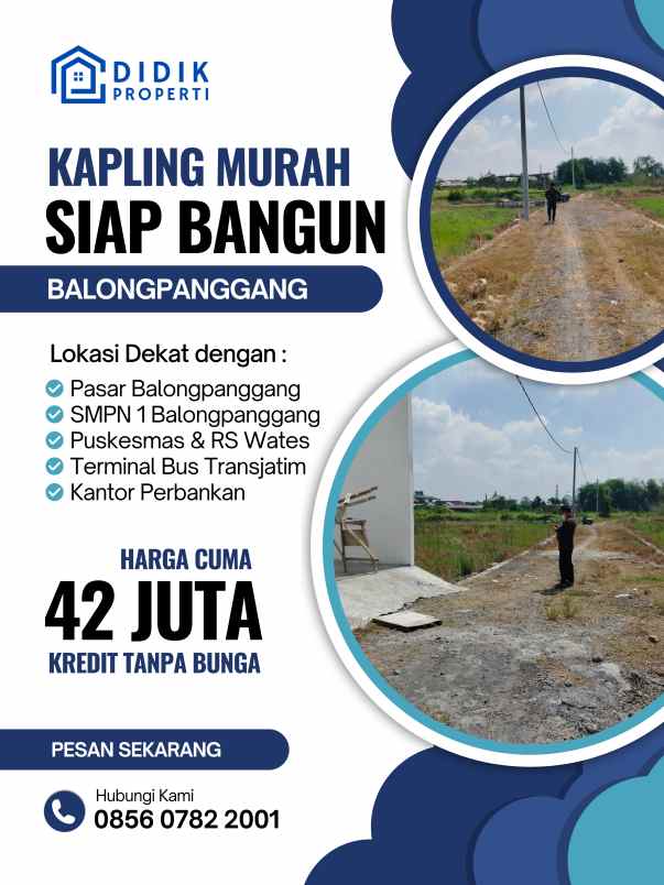 tanah kapling siap bangun