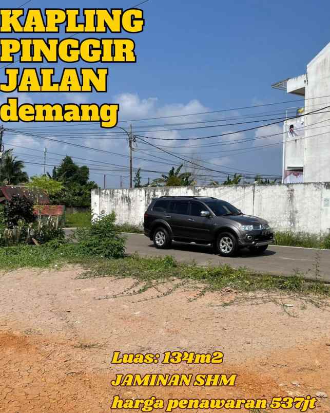 tanah kapling tengah kota palembang