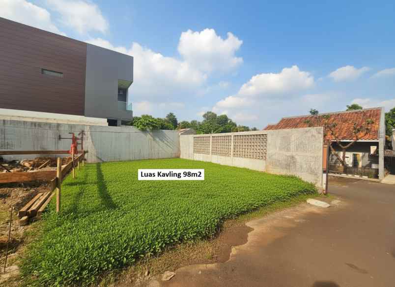 tanah kavling pondok aren tangsel dalam cluster muslim