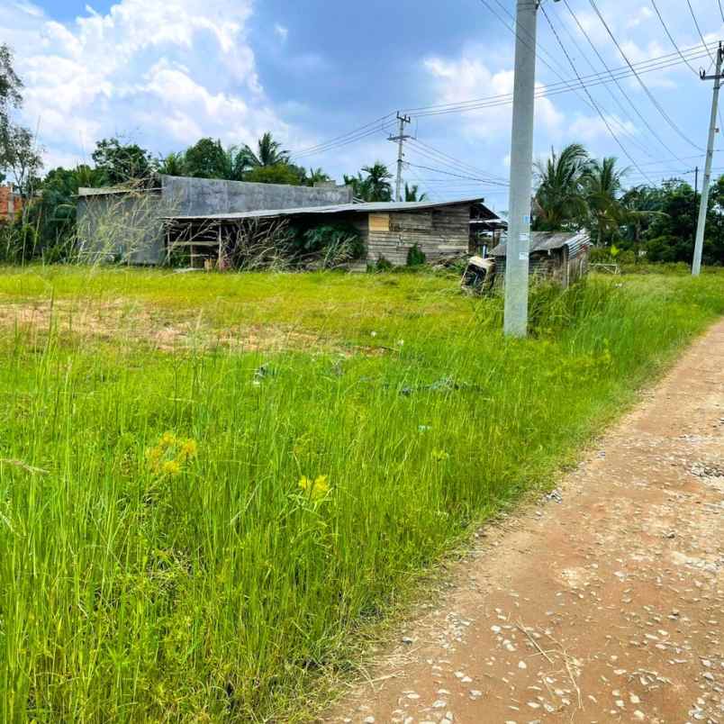 tanah murah palembang barangan siap bangun