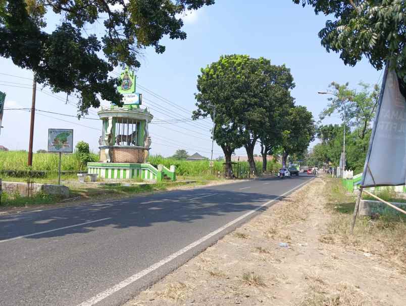 tanah sawah pinggir jalan raya kudus jepara