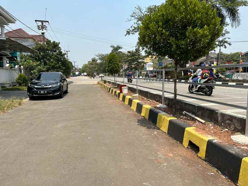 tanah tepi jalan boulevard gdc 3 menit alun alun depok