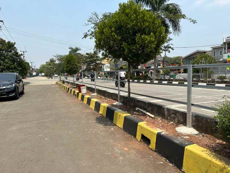 tanah tepi jalan boulevard gdc 3 menit alun alun depok