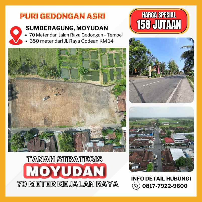 tanah view sawah 150 jutaan berhadiah n max