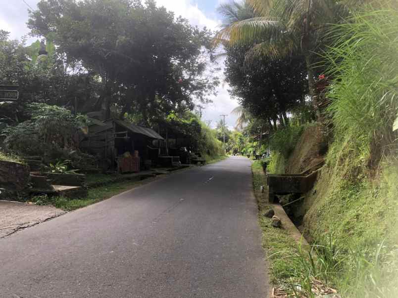 tanah zona kuning di sebali ubud bali