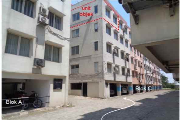 unit apartemen 27m2 studio di depok siap huni