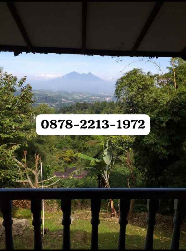 villa furnish ada kolam renang di megamendung bogor