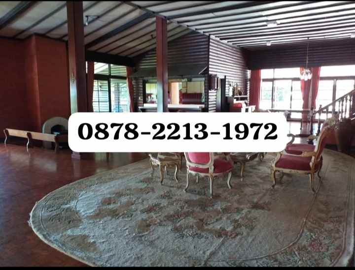 villa furnish ada kolam renang di megamendung bogor