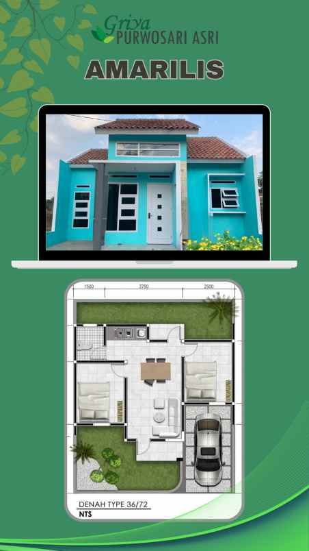 ameizing promo rumah 1jt