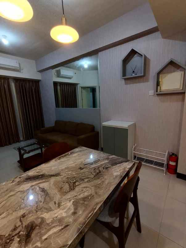 apartemen amor full furnish interior mewah