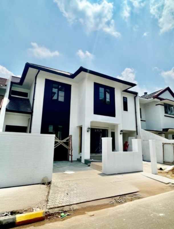 brand new house 2 lantai puspita loka bsd tangsel