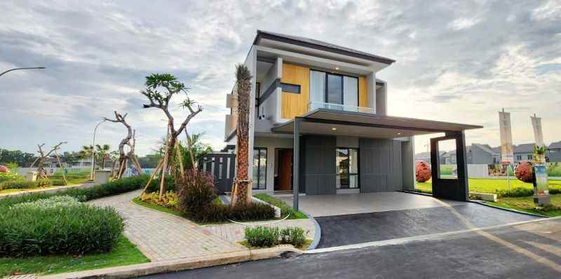 cluster rumah mewah water terrace di bekasi