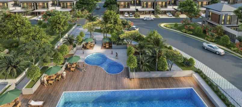 cluster rumah mewah water terrace di bekasi