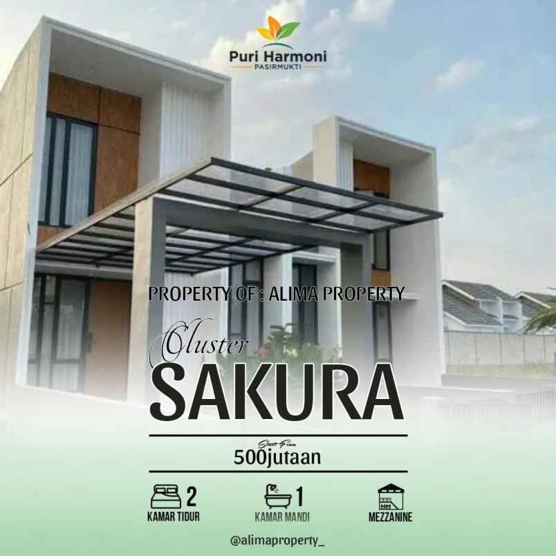 cluster sakura puri harmoni pasir mukti citereup