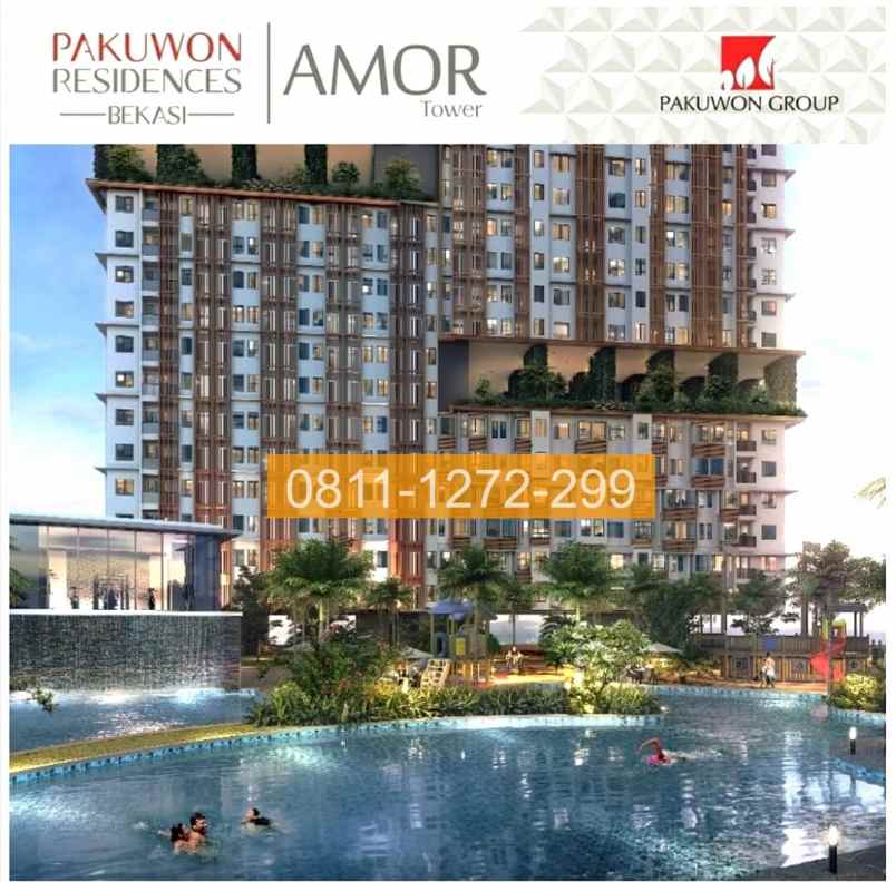 dijual apartemen jl raya pekayon no raya rt