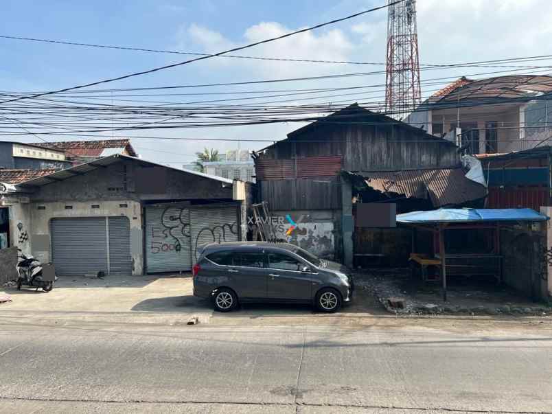 dijual bangunan gudang hitung tanah raya manukan