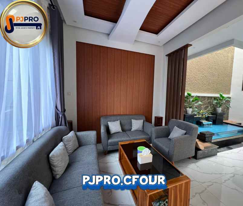 dijual cepat villa dengan view cantik asri di cipanas