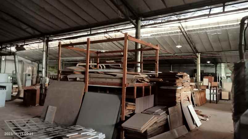 dijual gudang 3605 m2 rawalumbu kota bekasi