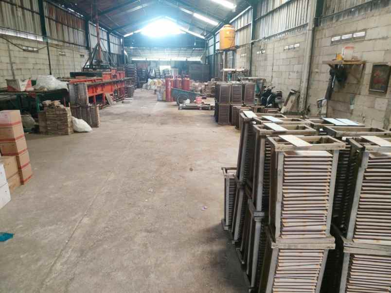 dijual gudang di trosobo kramat jegu taman sidoarjo