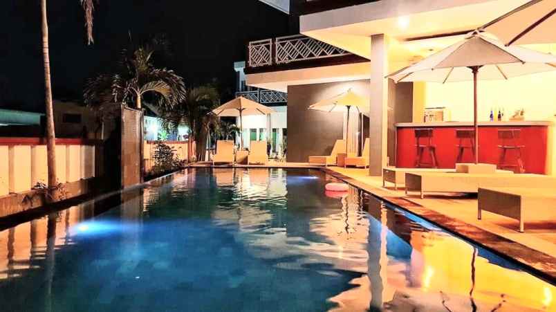 dijual hotel gili trawangan lombok ntb