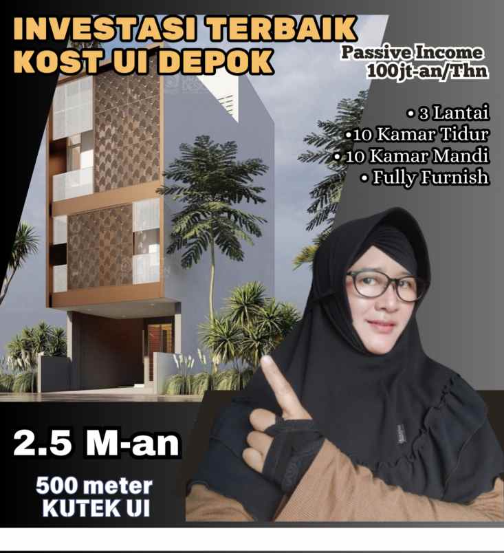 dijual kost beji