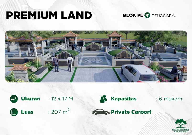 dijual pemakaman graha sentosa memorial park karawang