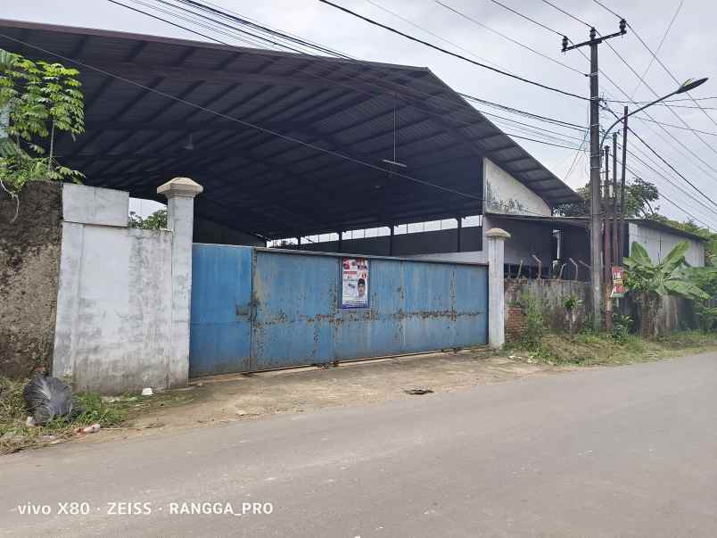 dijual ruko gudang kantor bantargebang