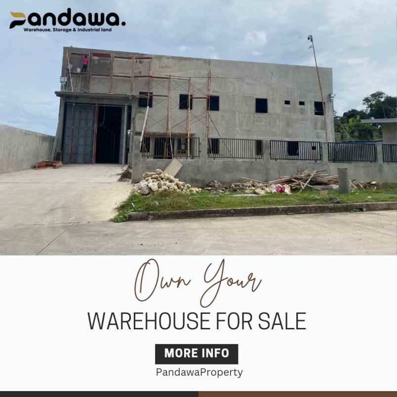 dijual ruko gudang kantor delta silicon lippo cikarang