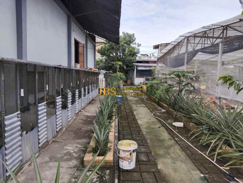 dijual ruko gudang kantor jalan amal daerah sunggal