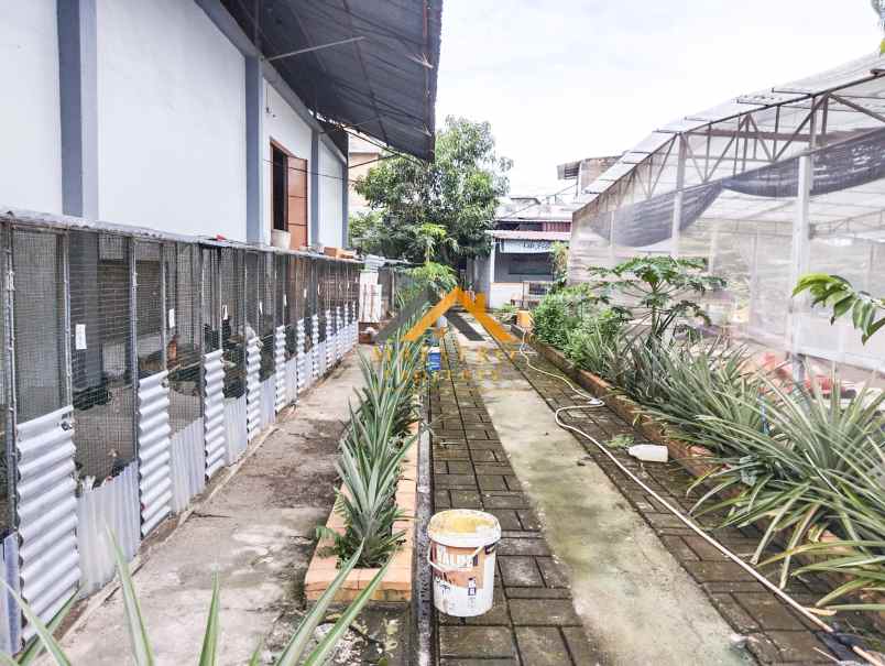 dijual ruko gudang kantor jalan amal daerah sunggal