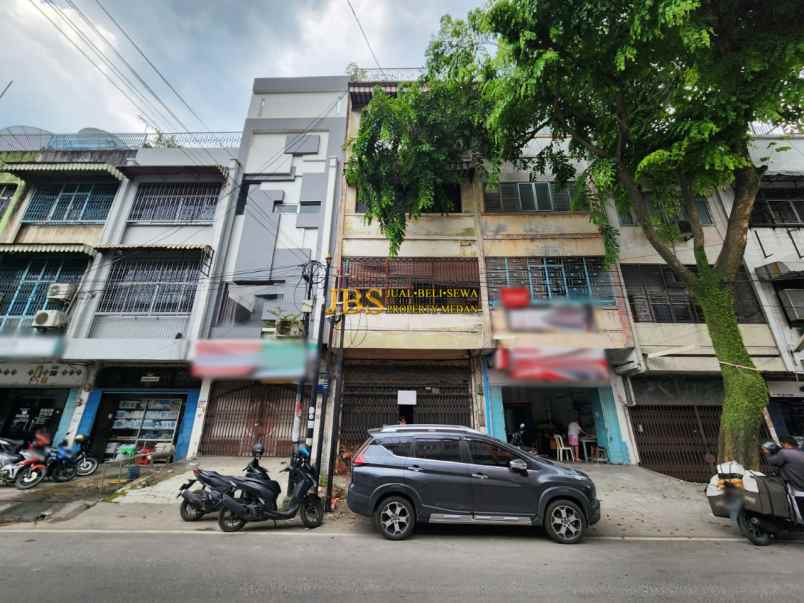 dijual ruko gudang kantor jalan besar asia depan