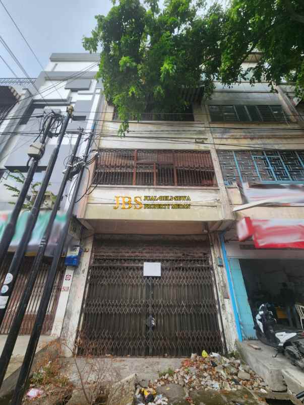 dijual ruko gudang kantor jalan besar asia depan