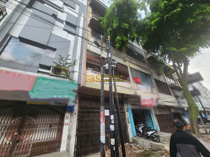 dijual ruko gudang kantor jalan besar asia depan