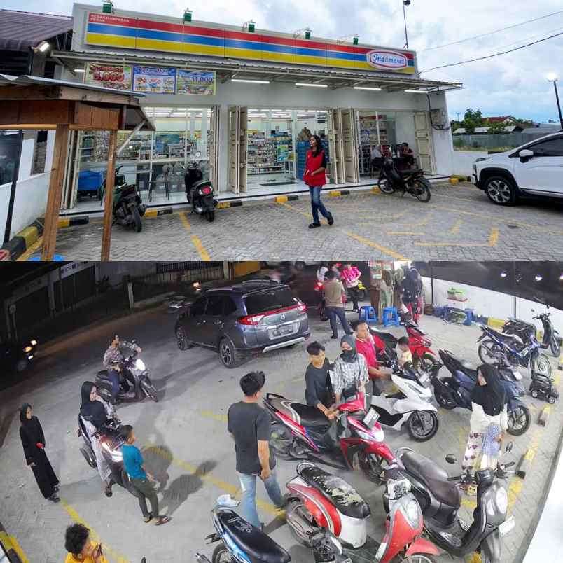 dijual ruko gudang kantor jalan besar hamparan perak