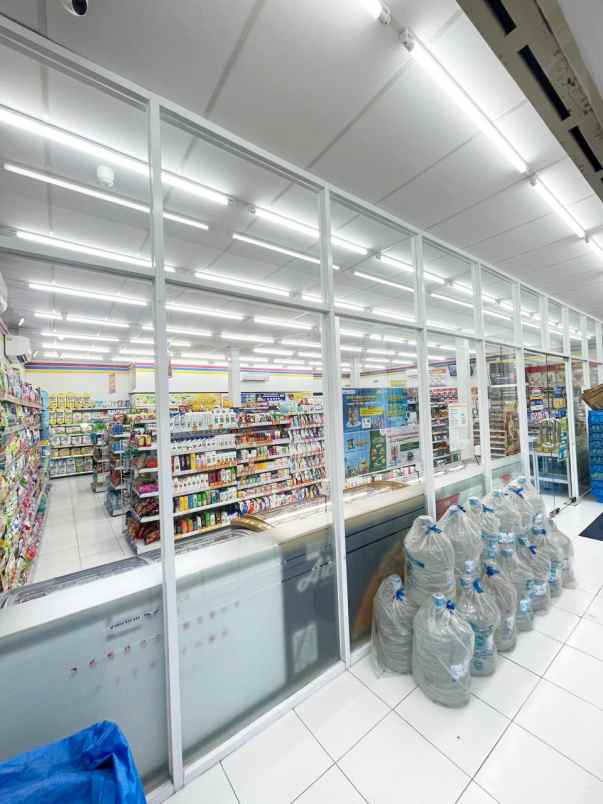 dijual ruko gudang kantor jalan besar hamparan perak