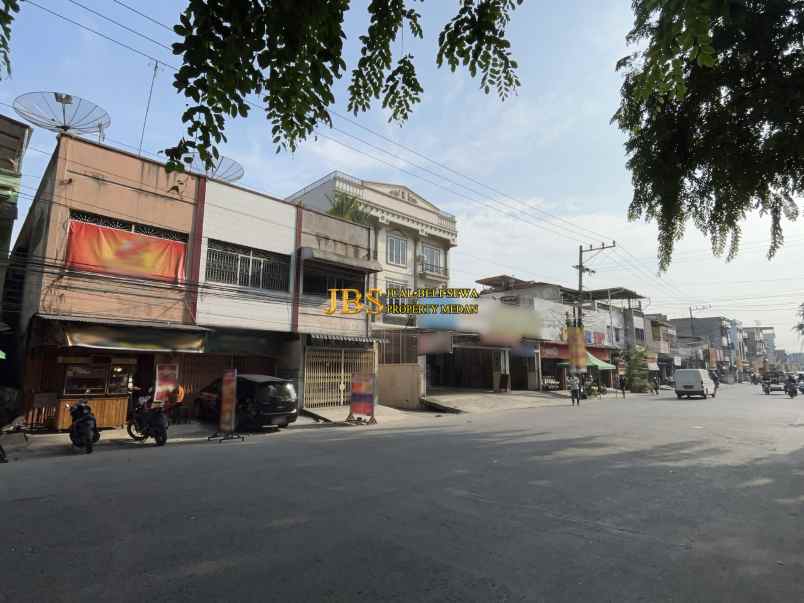 dijual ruko gudang kantor jalan denai