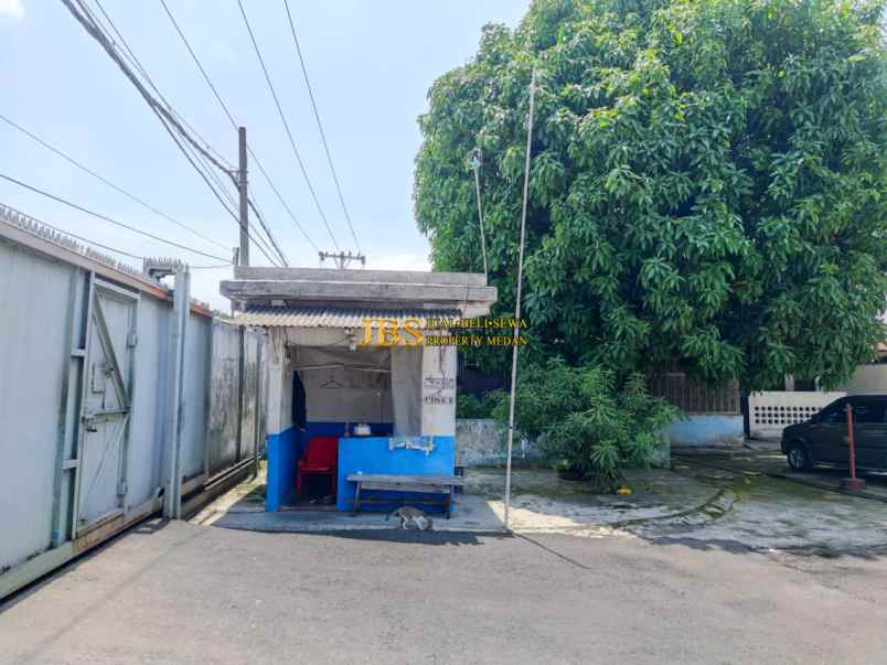 dijual ruko gudang kantor jalan kompos km 12 deli