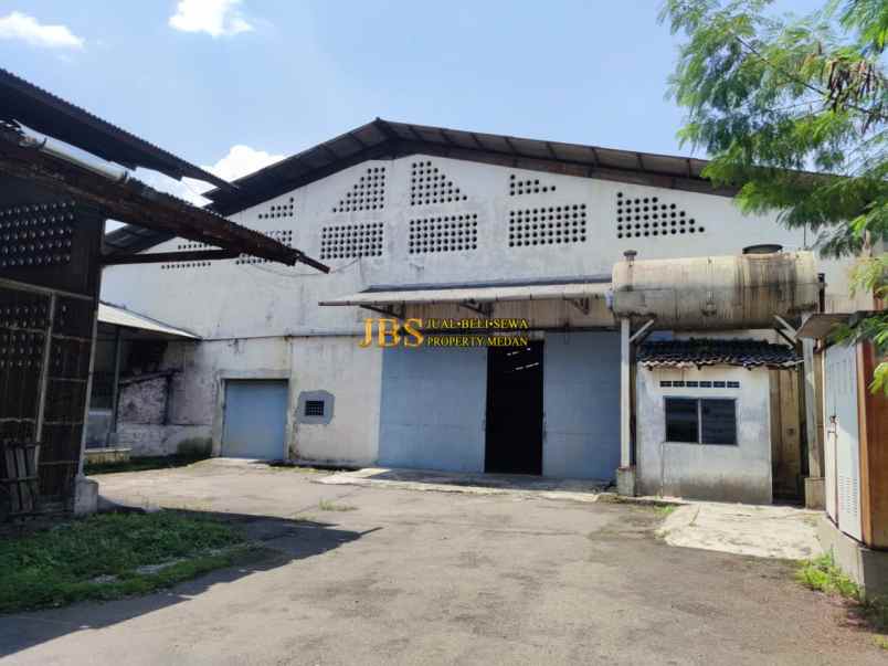 dijual ruko gudang kantor jalan kompos km 12 deli