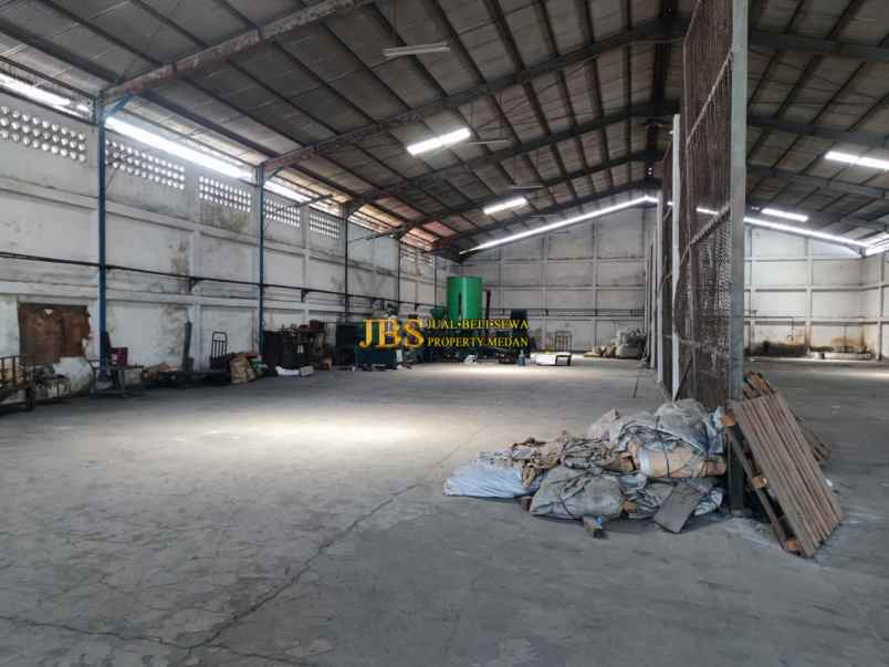 dijual ruko gudang kantor jalan kompos km 12 deli